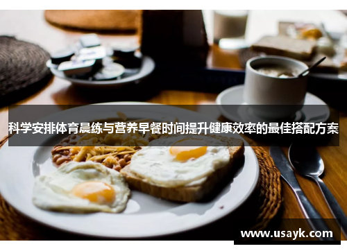 科学安排体育晨练与营养早餐时间提升健康效率的最佳搭配方案